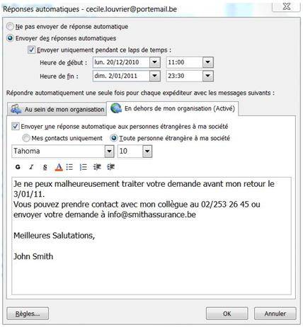 Evaluation de vos connaissances grâce à notre QCM OUTLOOK